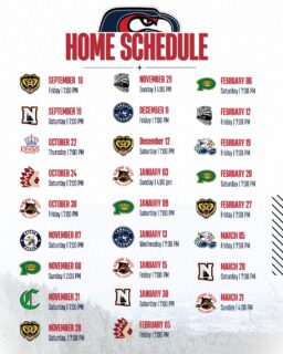 THE 2026-27 SCHEDULE IS HERE!
The Cowichan Capitals' 2026-27 BCHL regular season schedule has officially been released!
π Home Opener: Friday, September 18 vs. the Victoria Grizzlies
π Cowichan Community Centre
From rivalry matchups to another exciting season of Capitals hockey, we can't wait to welcome everyone back to the rink.
Season Tickets are available now at cowichancapitals.com! Secure your seat today and don't miss a moment of the action this season.
Swipe through to see our full Home and Away schedules.
We can't wait to see you back at the CCC this fall!
#CowichanCapitals #BCHL #AllCaps #CowichanValley
