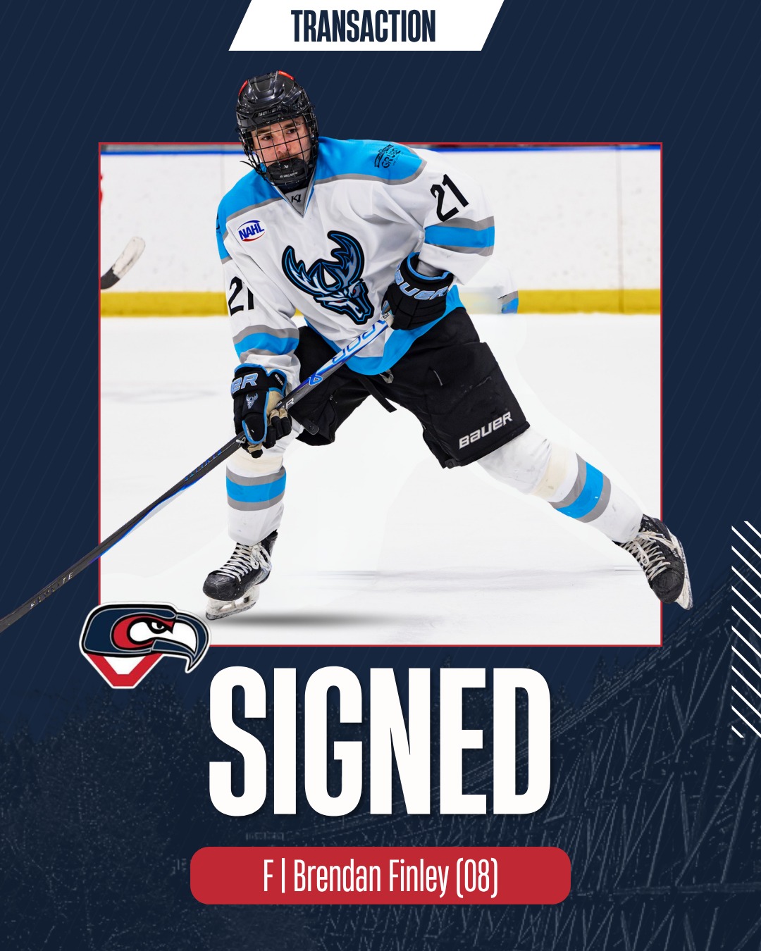 Signed | The Cowichan Capitals are excited to announce the signing of Brendan Finley for the 2026-27 season.
The 2008-born forward joins the Capitals after finishing 10th among all 17-year-old skaters in NAHL scoring, recording 24 points (14G, 10A) with the Wisconsin Windigo.
A product of the Chicago Mission AAA program, Finley also brings a championship pedigree after winning back-to-back titles at the U14 and U15 ranks before making the jump to junior hockey.
Welcome to Cowichan, Brendan!
π° Full story available on our website.