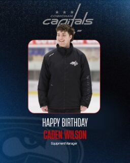 HAPPY BIRTHDAY, CADEN!
Join us in wishing Caps Head Equipment Manager Caden Wilson a very Happy Birthday!
#ALLCAPS