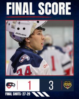 FINAL | Cowichan 1, Victoria 3

The Capitals fall 3-1 to the Victoria Grizzlies in tonight’s Home Opener.

Thank you to everyone who packed the CCC and helped us kick off the 2026-27 season, and special thanks to Duncan Dodge for presenting tonight’s Home Opener.

We’re right back at it tomorrow night as we welcome the Nanaimo Clippers to the Cowichan Community Centre at 7 PM.

See you tomorrow, Caps fans.

📸 @sophiesphotographys