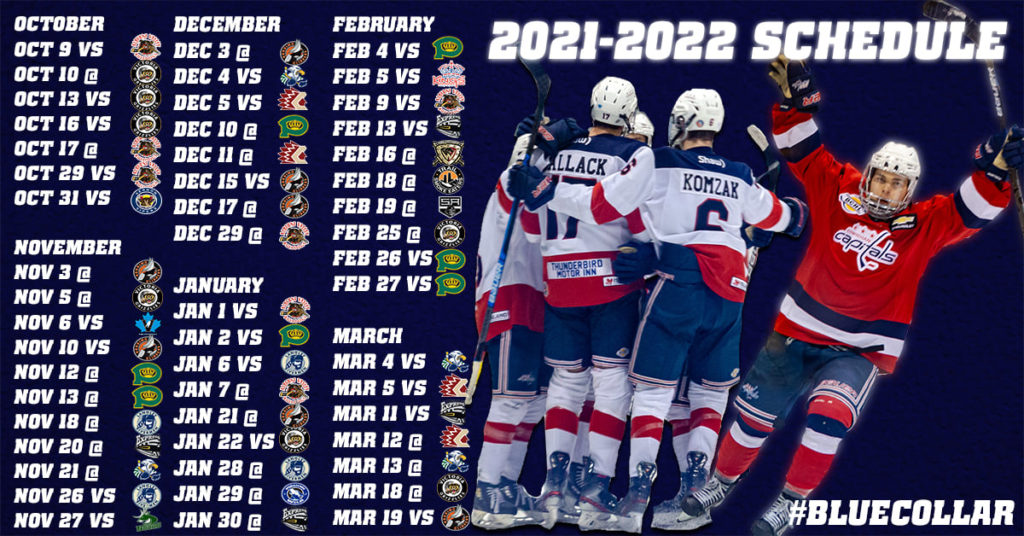 Capitals Playoff Schedule 2022 Got Any Plans For The Fall ? Our 2021-2022 Season Schedule | Cowichan  Capitals